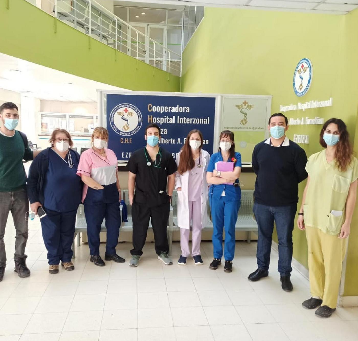 Reunión en el Hospital Eurnekian para abordar las malas condiciones de trabajo de lxs residentes